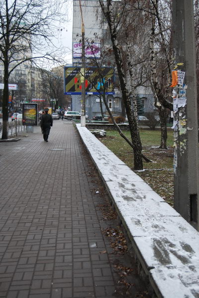 Киев, снег, зима 2009